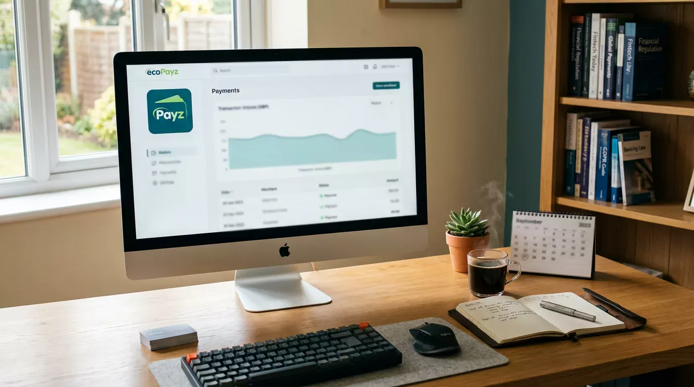 Casino payments analyst desk reviewing ecoPayz wallet activity for UK online casino deposits