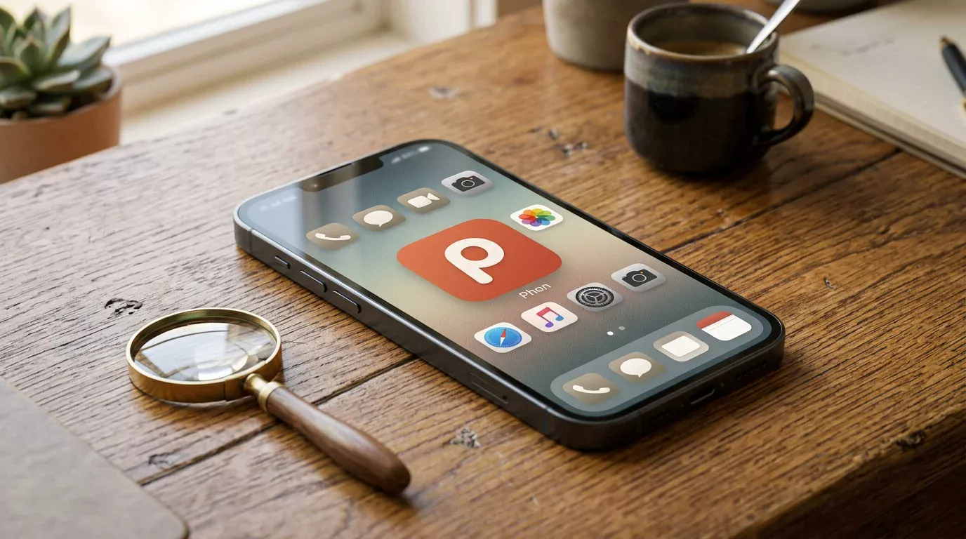 Mobile phone home screen displaying the updated Payz app icon during the rebrand transition period